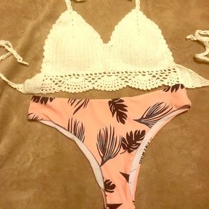 BRAND NEW!!! Super cute tropical bikini set